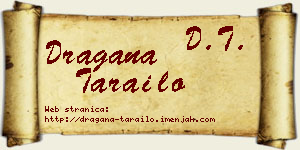 Dragana Tarailo vizit kartica